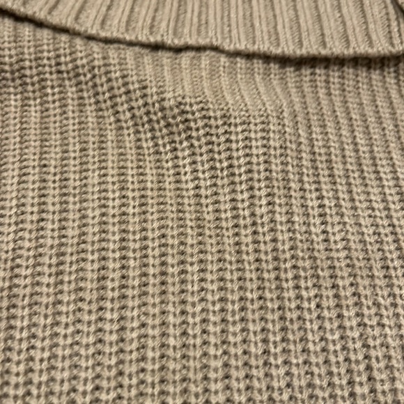 Tan Michael Kors Knit Sweater Poncho - Picture 7 of 9